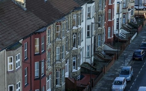 row of houses